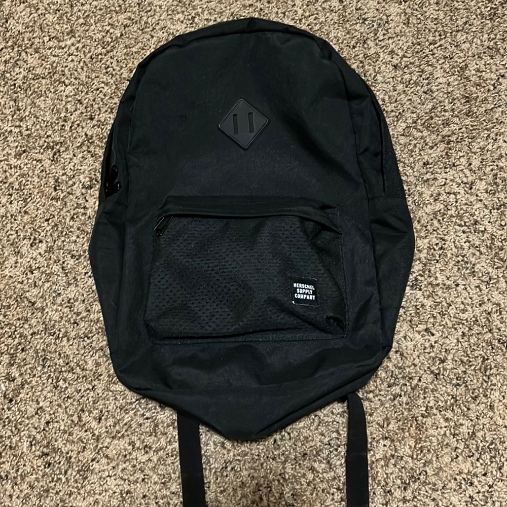 Black Herschel supply company backpack